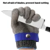 Level 9 Cut Resistant Glove-Stainless Steel Wire Metal Mesh Butcher Safety Work Glove for Meat Cutting, Fishing,Cooking