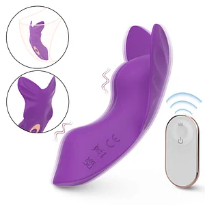 Butterfly Remote Control 9 Tapping & Vibrating Panty Vibrator