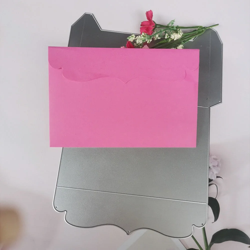 Big Pocket Bag Envelope Metal Cutting Dies Stencil Scrapbooking Photos Album Cards Paper Craft DIY Dies Cut New Arrival 2022