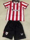 Joyfball 2025/2026 Kids Size Athletic Bilbao Home Football Jersey 1:1 Thai Quality