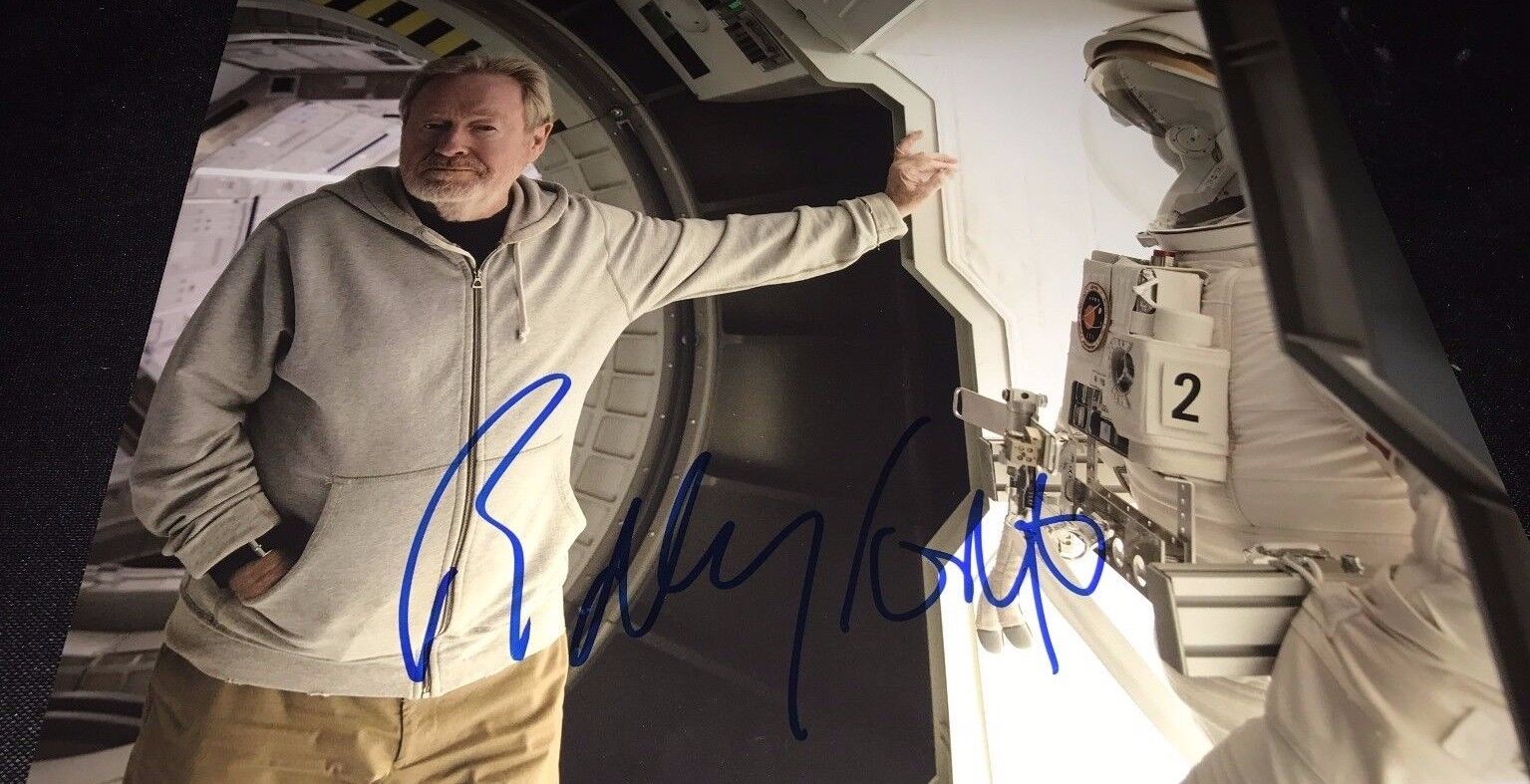 Ridley Scott The Martian Director Hand Signed 11x14 Autographed Photo Poster painting COA Proof