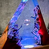 Epoxy Resin Wooden Night Light Handmade Gift Home Decoration