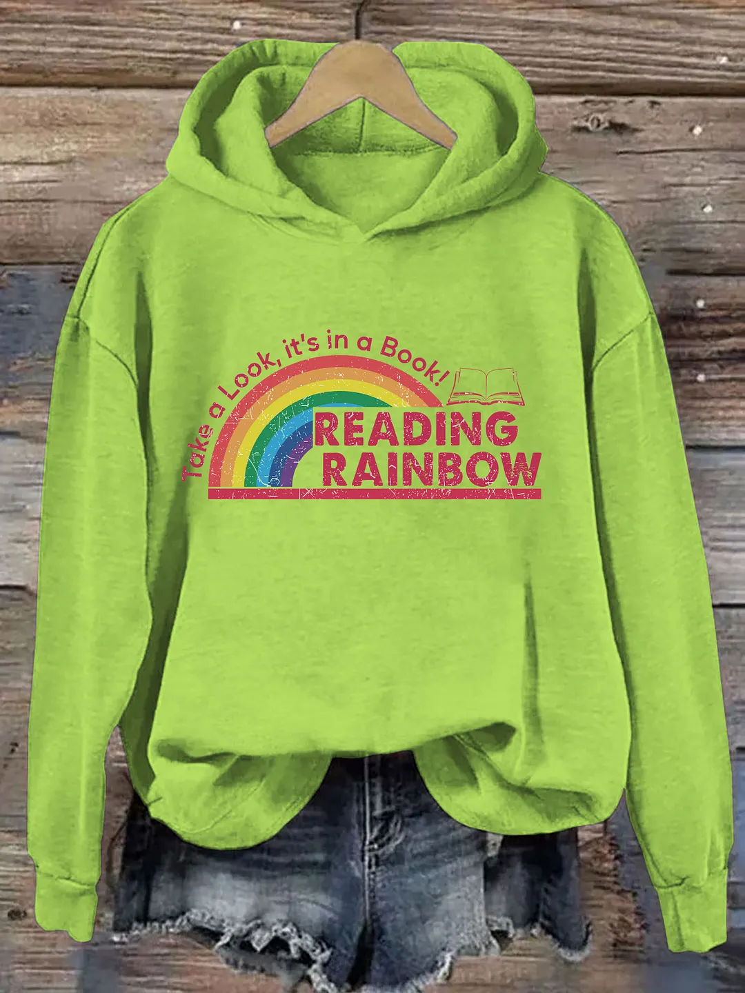 Reading Rainbow Hoodie