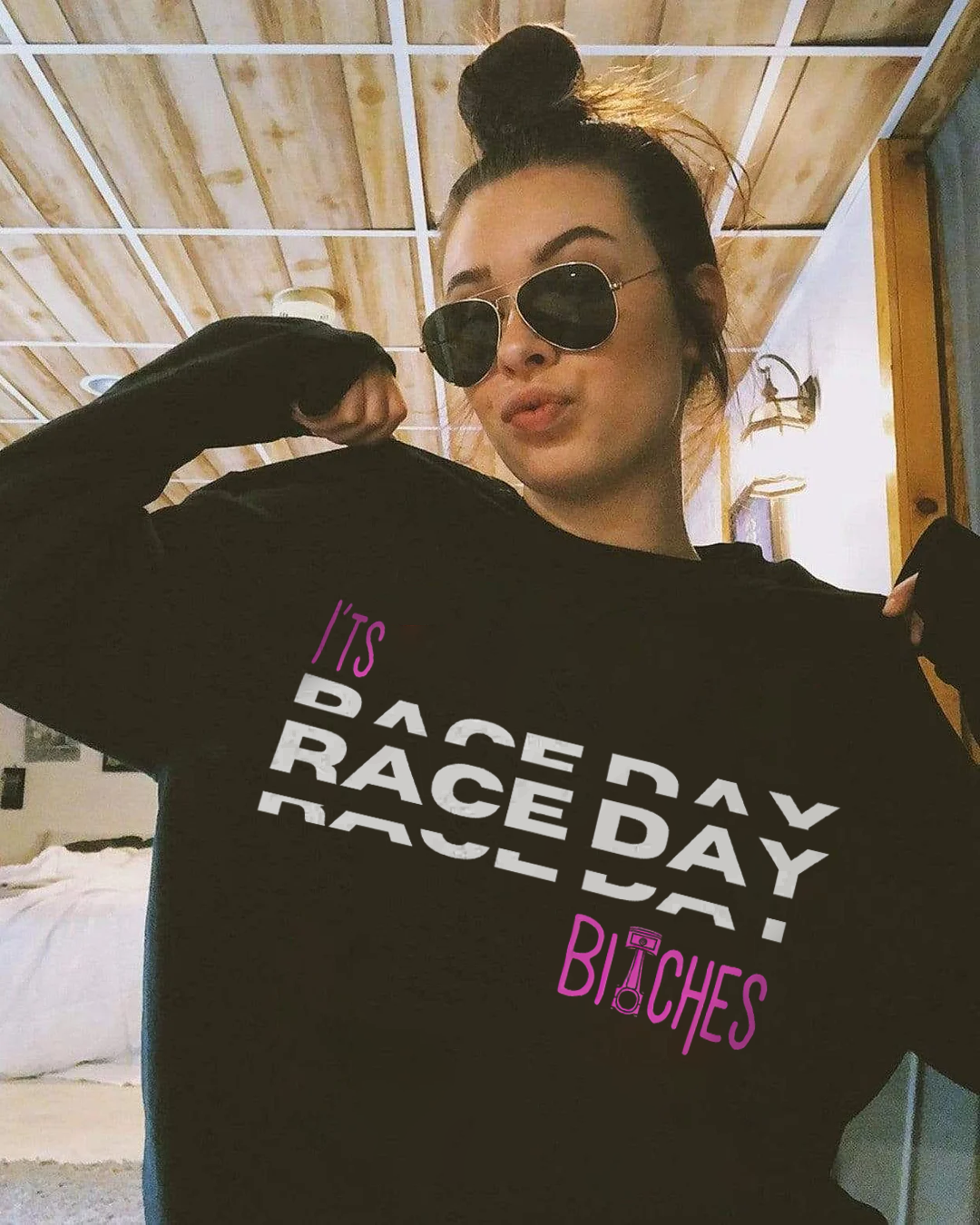 It‘s Raceday Bitches Sweatshirts - Geckodars