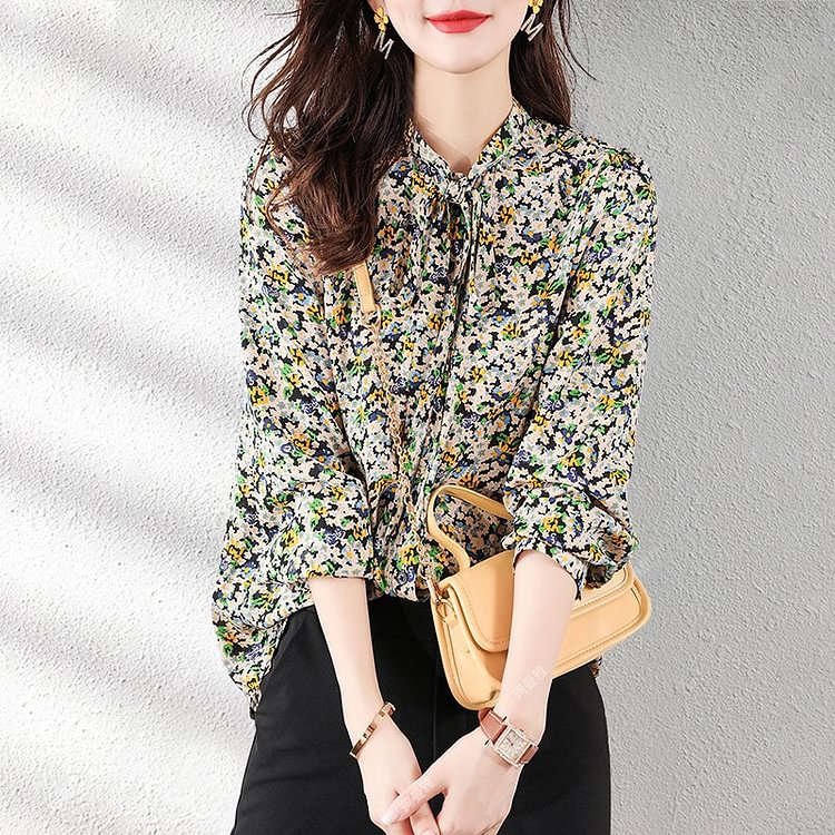 Flower Shift Floral Vintage Shirts & Tops