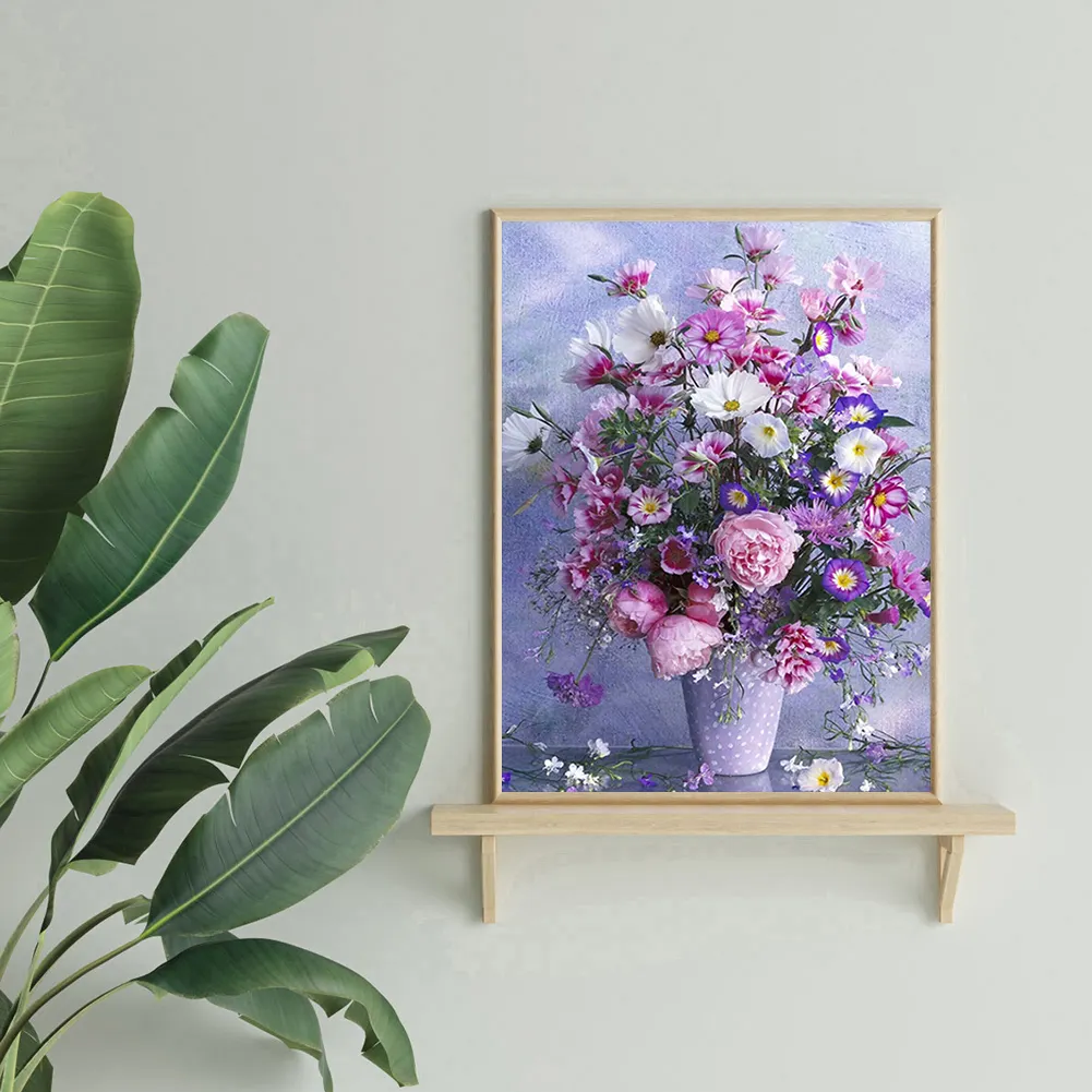 Diamond Painting - Full Round Drill - Flower(30*40cm)