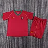 Joyfball 2006 Kids Size Retro Portugal Home Football Shirt 1:1 Thai Quality
