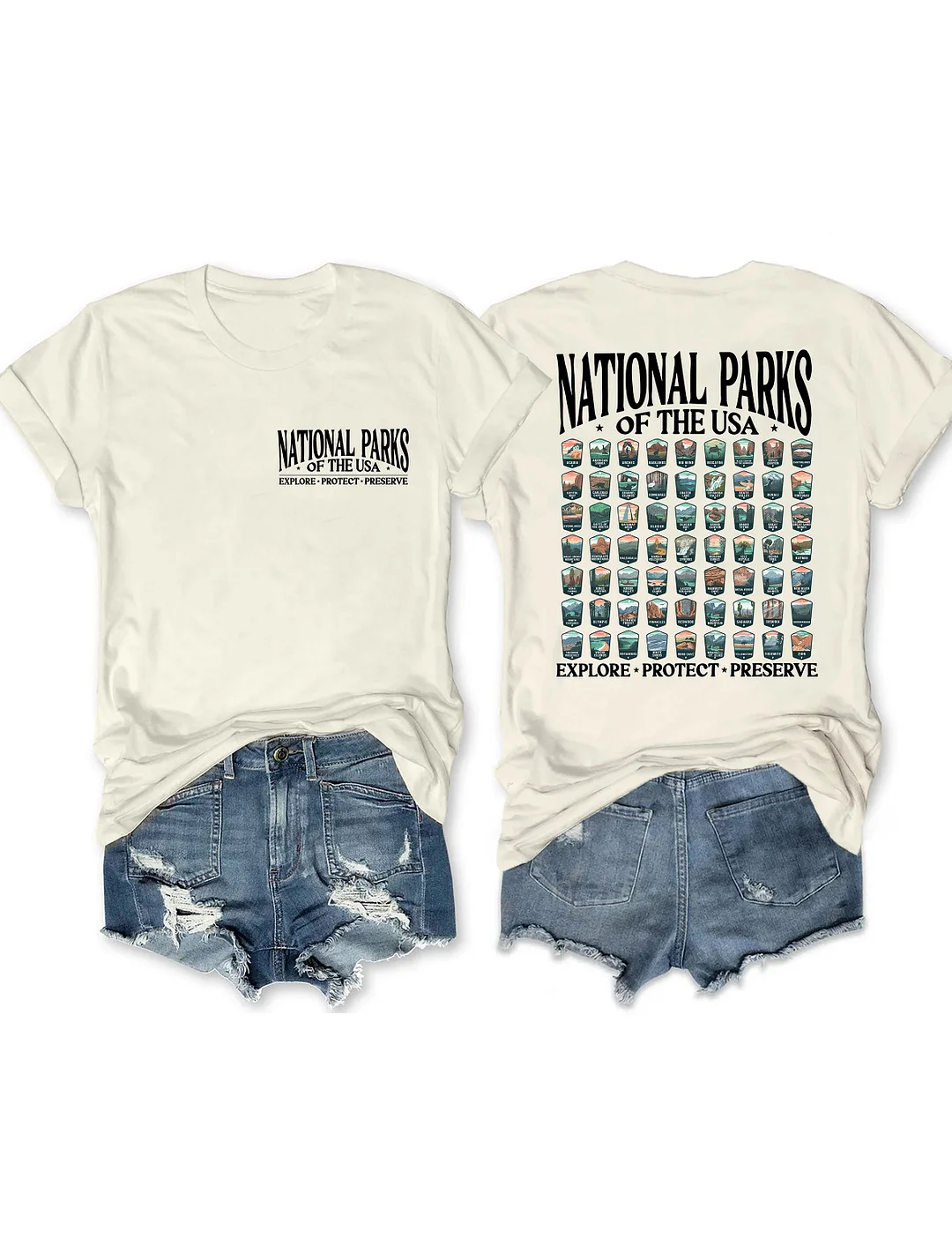 National Parks Outdoor Adventure T-shirt