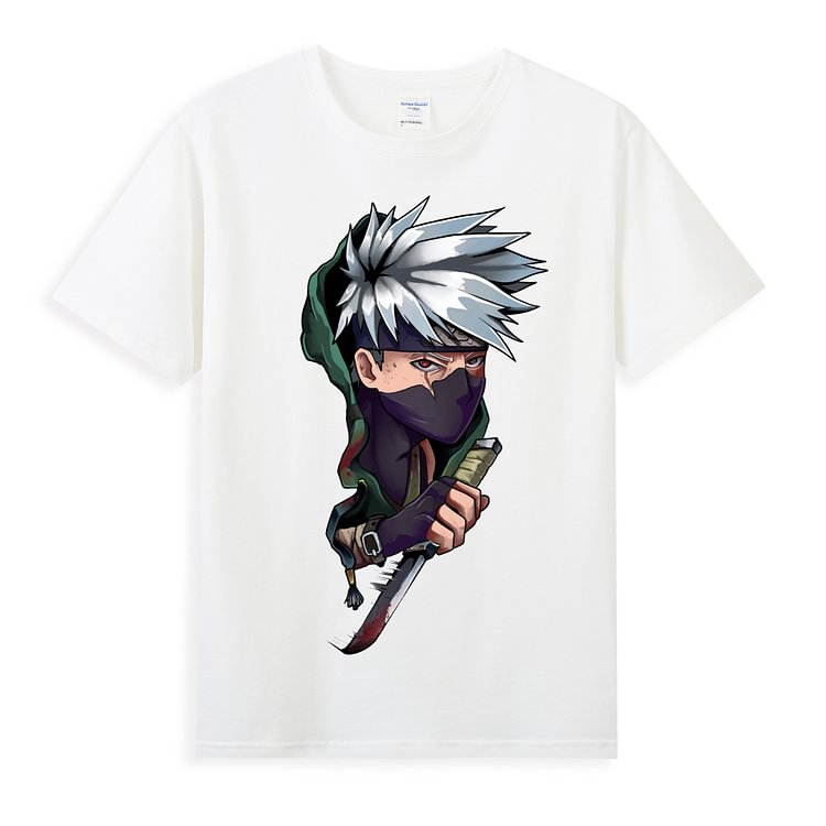 Hatake Kakashi Naruto Custom Classic T-Shirts