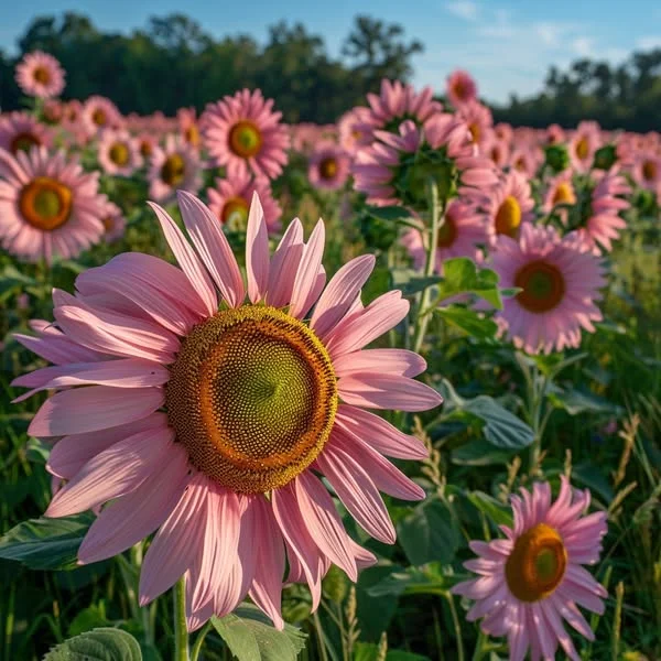 🌻Rare Pink Sunflower