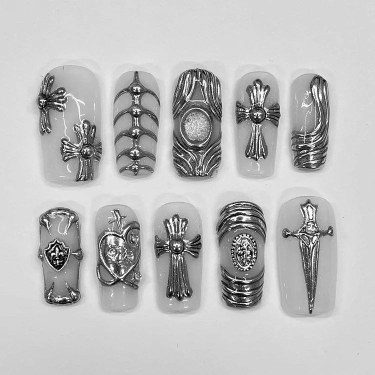 Mystic Armor Press On Nails