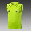 2025/2026 Real Madrid Pre-Match Training Grass Green Vest+Shorts Football1:1 Thai Quality
