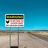 Warning Do Not make The Chickens Angry They Can Be Real Peckers - Metal Tin Signs(8*12Inch/12*16Inch) - Animal