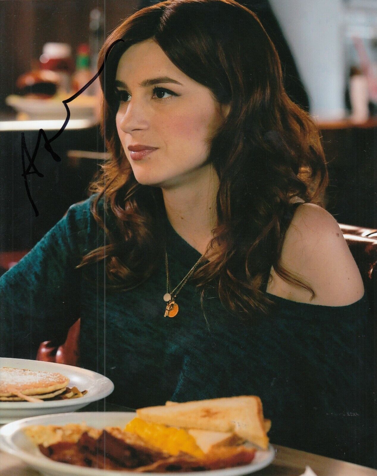 AYA CASH signed (YOU'RE THE WORST) 8X10 Photo Poster painting *Gretchen Cutler* PROOF W/COA #4