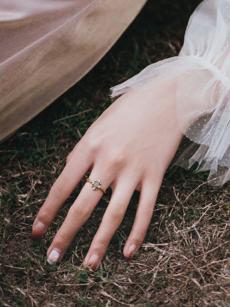 Ophelia Moonstone Ring