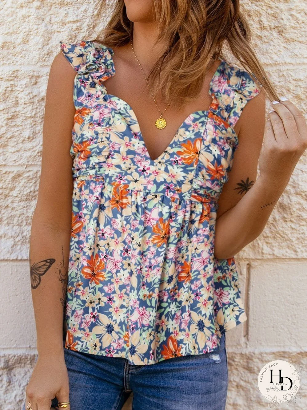 Stunning Floral Blouse