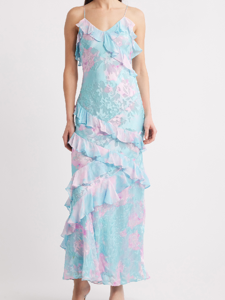 Ruffled Maxi Dress