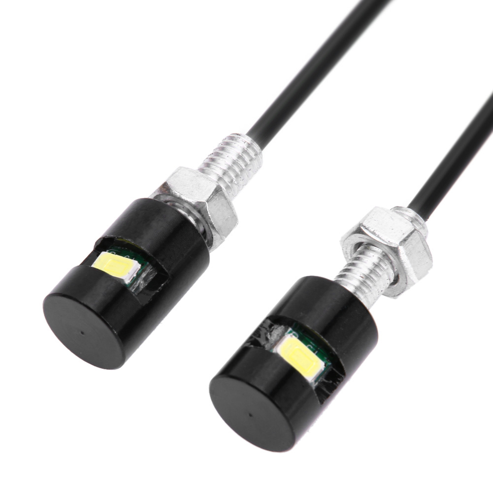 

2pcs/lot Tail Number Styling New Car Auto Motorcycle License Plate lamp 12V, 501 Original