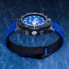 DiW Carbon Sea-Dweller "OCEAN BLUE"