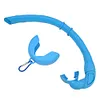 Silicone Snorkel Tube Diving Snorkel with Storage Case Flexible for Scuba Diving