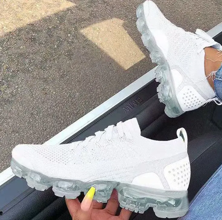 2020 Women Sneakers Summer Outdoor Sports Shoes Multicolor Leisure Comfortable Lace Up Plus Size Zapatos De Mujer Casual Shoes
