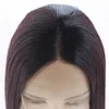 Handmade Super Realistic and Natural Medium Length Straight Women's Lace Wig