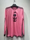 2024/2025 Long Sleeve Inter Miami Home Soccer Jersey 1:1 Thai Quality