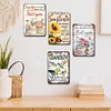6PCS Gardening - Vintage Metal Signs Set - 20*30cm/30*40cm - Garden