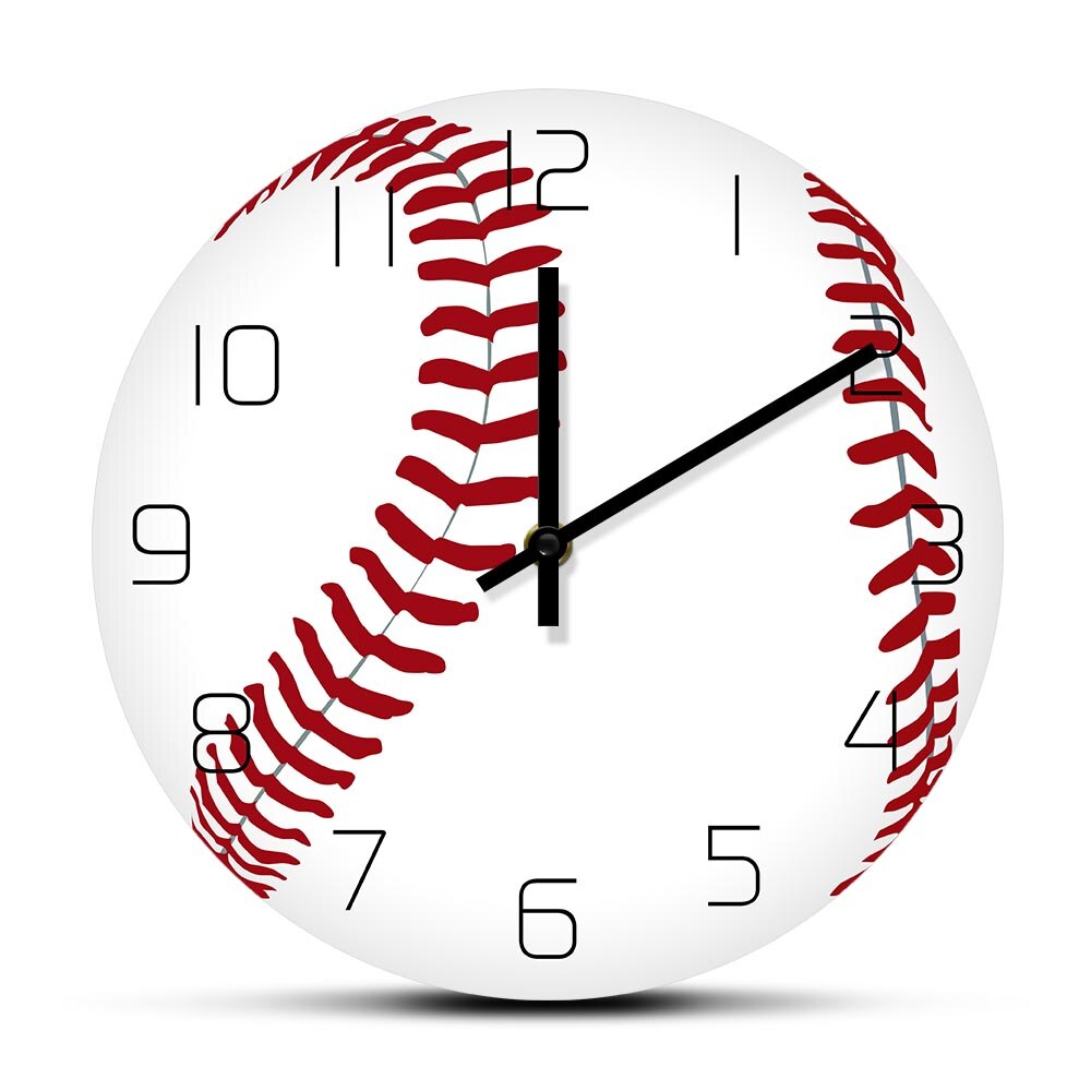 

Baseball - Frameless Acrylic Wall Clock, 501 Original