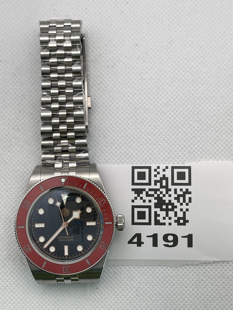 ★US-Pre-Owned★San Martin New 40mm BB Diver Watch Classic Mens Watches SN0128 San Martin Watch san martin watchSan Martin Watch