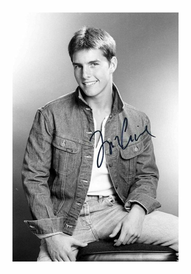 TOM CRUISE AUTOGRAPH SIGNED PP Photo Poster painting POSTER