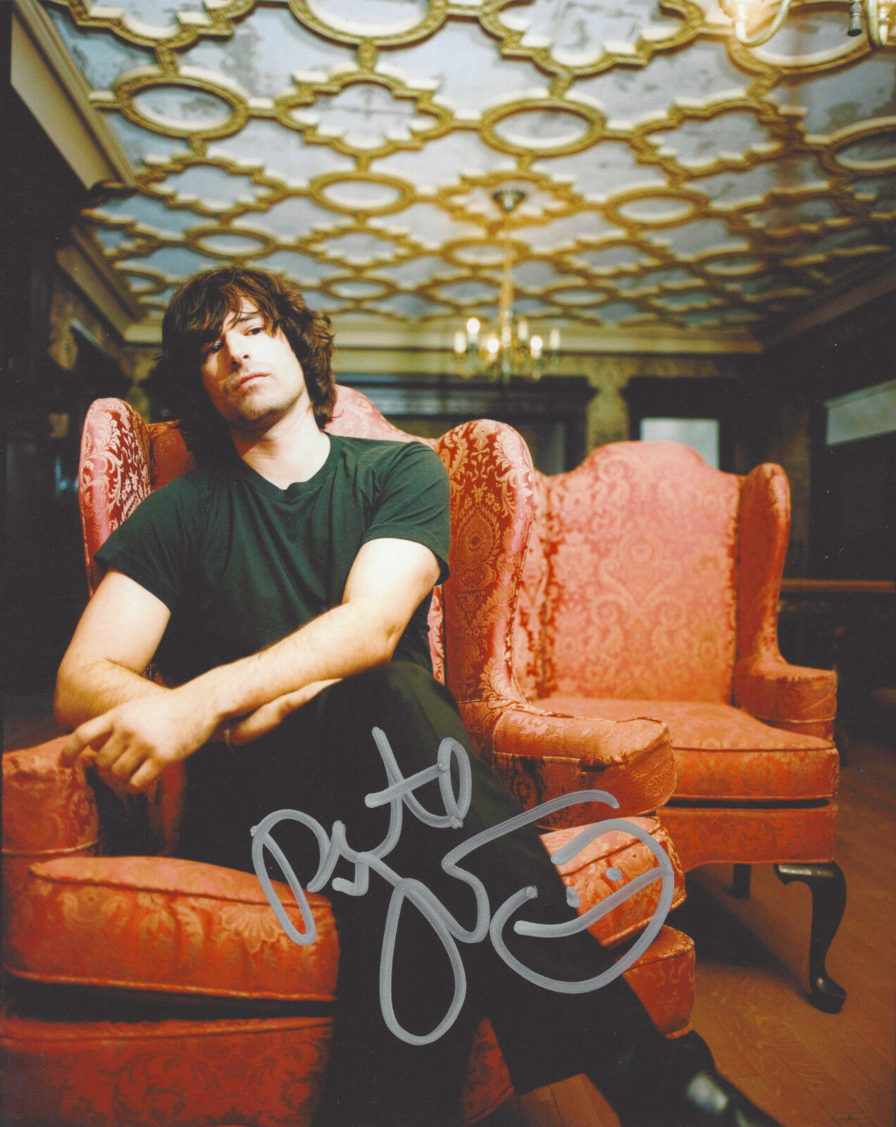 SINGER SONGWRITER PETE YORN HAND SIGNED AUTHENTIC 8X10 Photo Poster painting w/COA PROOF