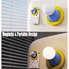 Round hand lamp with magnetic soft light and eye protection for bedroom cute night light