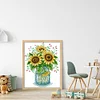 Sunflower -14CT Counted Cross Stitch Kit(19*26cm)