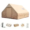 [US Local Warehouse] Inflatable Camping Tent with Pump Waterproof Windproof Blow Up Tent for Outdoors