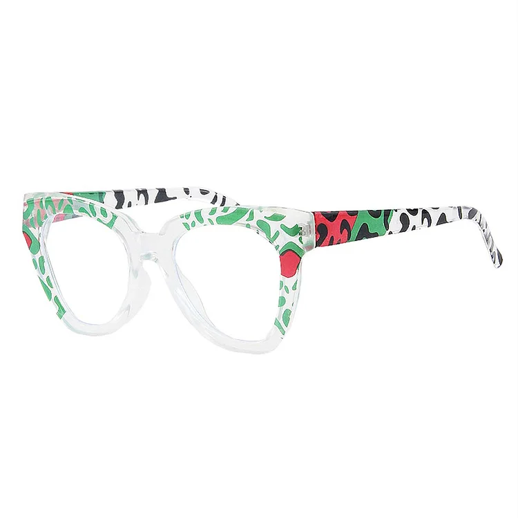 Color Block Glasses Frame