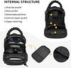Taktisch Brusttasche Milit&auml;risch Schultertasche Military Chest Pack Slingrucksack Molle Crossbody Bag Umh&auml;ngetasche Mini mit Verstellbar Schultergurt f&uuml;r Herren Damen Reise Wandern Outdoor