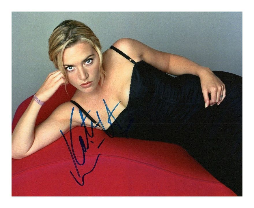 KATE WINSLET AUTOGRAPHED SIGNED A4 PP POSTER Photo Poster painting PRINT 5