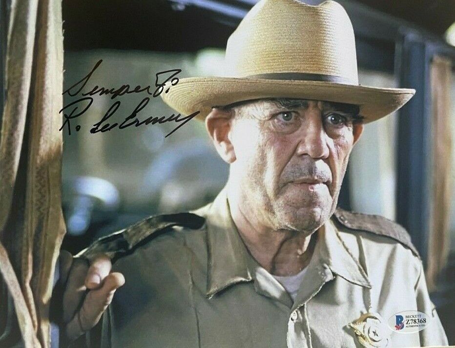 R Lee Ermey signed autographed 8x10 Photo Poster painting Full Metal Jacket NRA Beckett COA