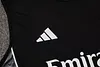 Joyfball 2025/2026 Real Madrid pre-match training Black Jersey+Shorts  1:1 Thai Quality