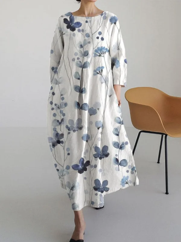 Women's Floral Casual Printed Dress