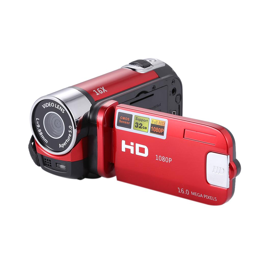 

Digital Video Camera Full HD 1080P 32GB 16x Zoom Camcorder DV Camera(Red), 红色, 501 Original