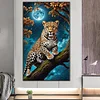 Leopard-Full Round Diamond Painting Kit(50x85cm)