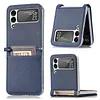 Luxury Card Holder Drop Protection Folio Cover For Samsung Galaxy Z Flip 3 5G
