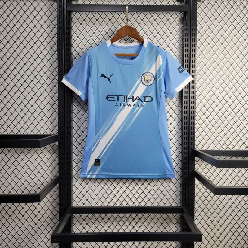 2025-2026 Women Manchester City Home Football Shirt 1:1 Thai Quality- Maxi Kits