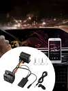 Car Bluetooth-Compatible 5.0 Music AUX Adapter with Mic for Ford Mondeo MK3 MK4