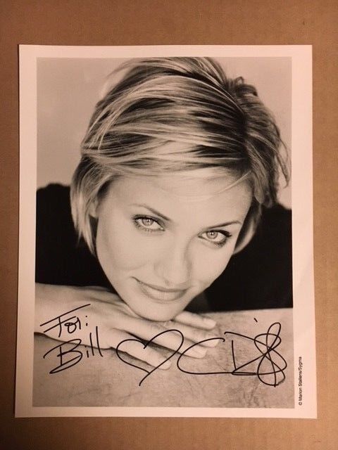 Cameron Diaz Gorgeous Signed Autographed 8x10 Photo Poster painting COA