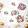 uk.everydayedeals 6Pcs DIY Diamond Painting Greeting Card - Dogs Girls