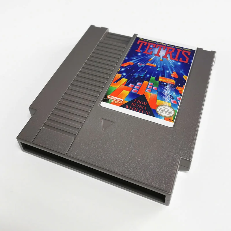 Tetris For Nintendo NES - 8 Bit Game Cartridge