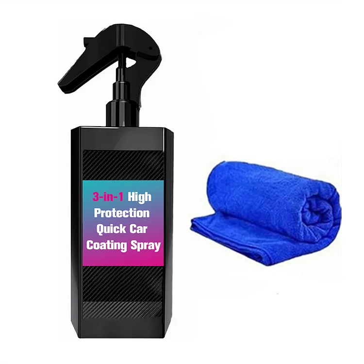 🔥Buy 2 Get 1 Free 🔥3-in-1 High Protection Quick Car Coating Spray